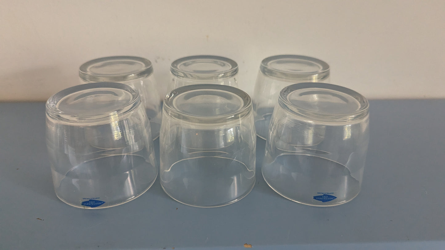 Nuutajärvi Prisma Lasi (6kpl, 15cl, 1967-1979 ja 1987-1990, Kaj Franck)