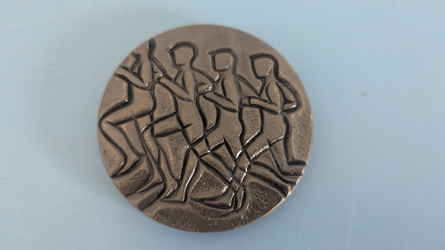 Kultateollisuus - Helsinki City Marathon Pöytämitali (1981, Matti Nummelin)