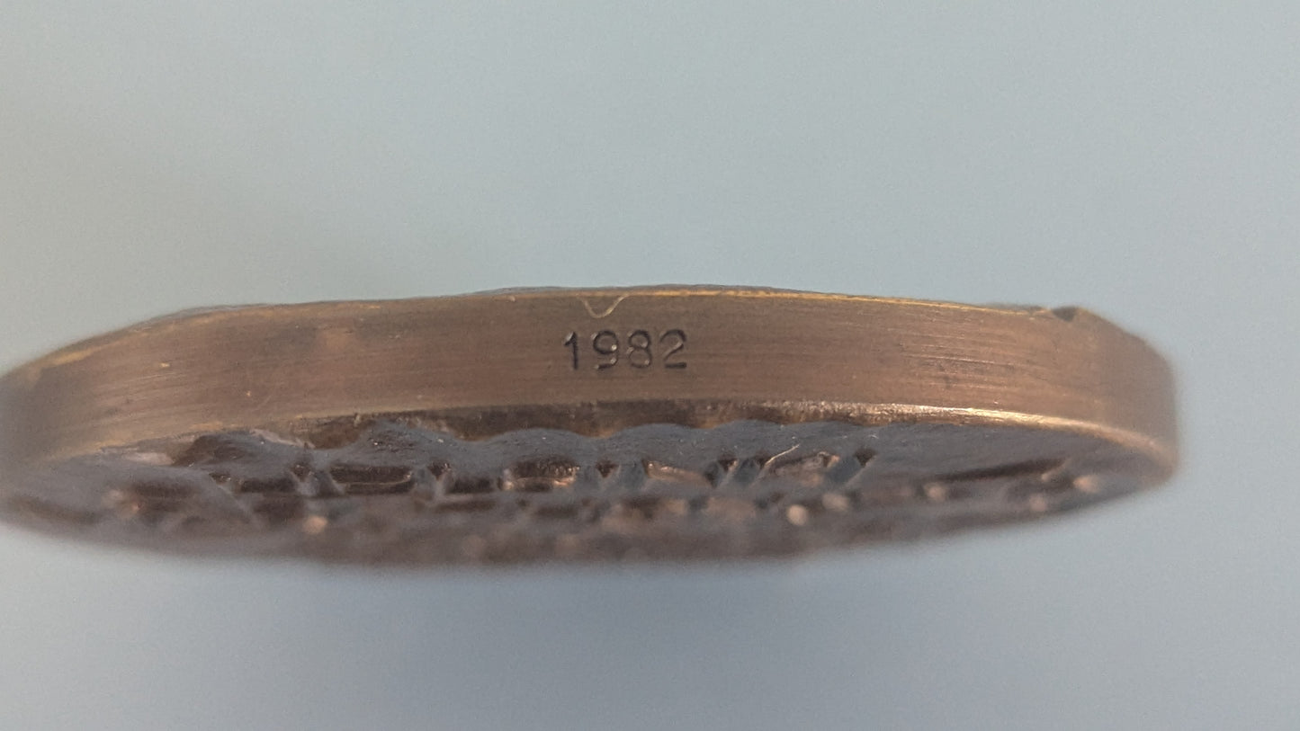 Kultateollisuus - Helsinki City Marathon Pöytämitali (1981, Matti Nummelin)