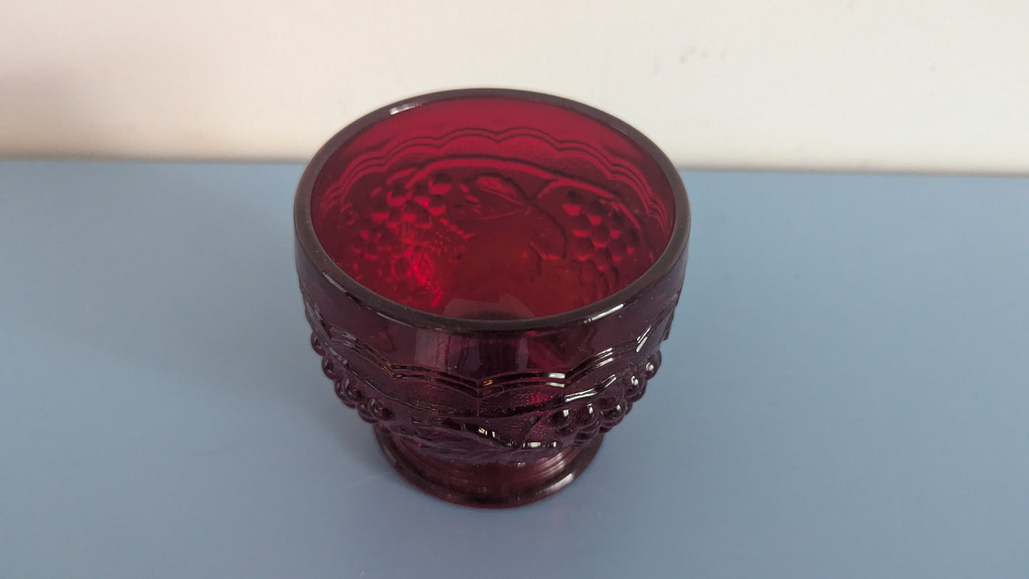 Imperial Glass - Grape Ruby Sokerikko (1950-1960-luku)