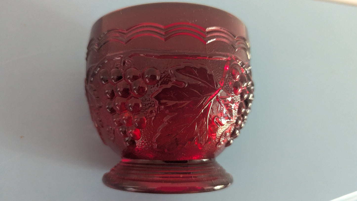 Imperial Glass - Grape Ruby Sokerikko (1950-1960-luku)