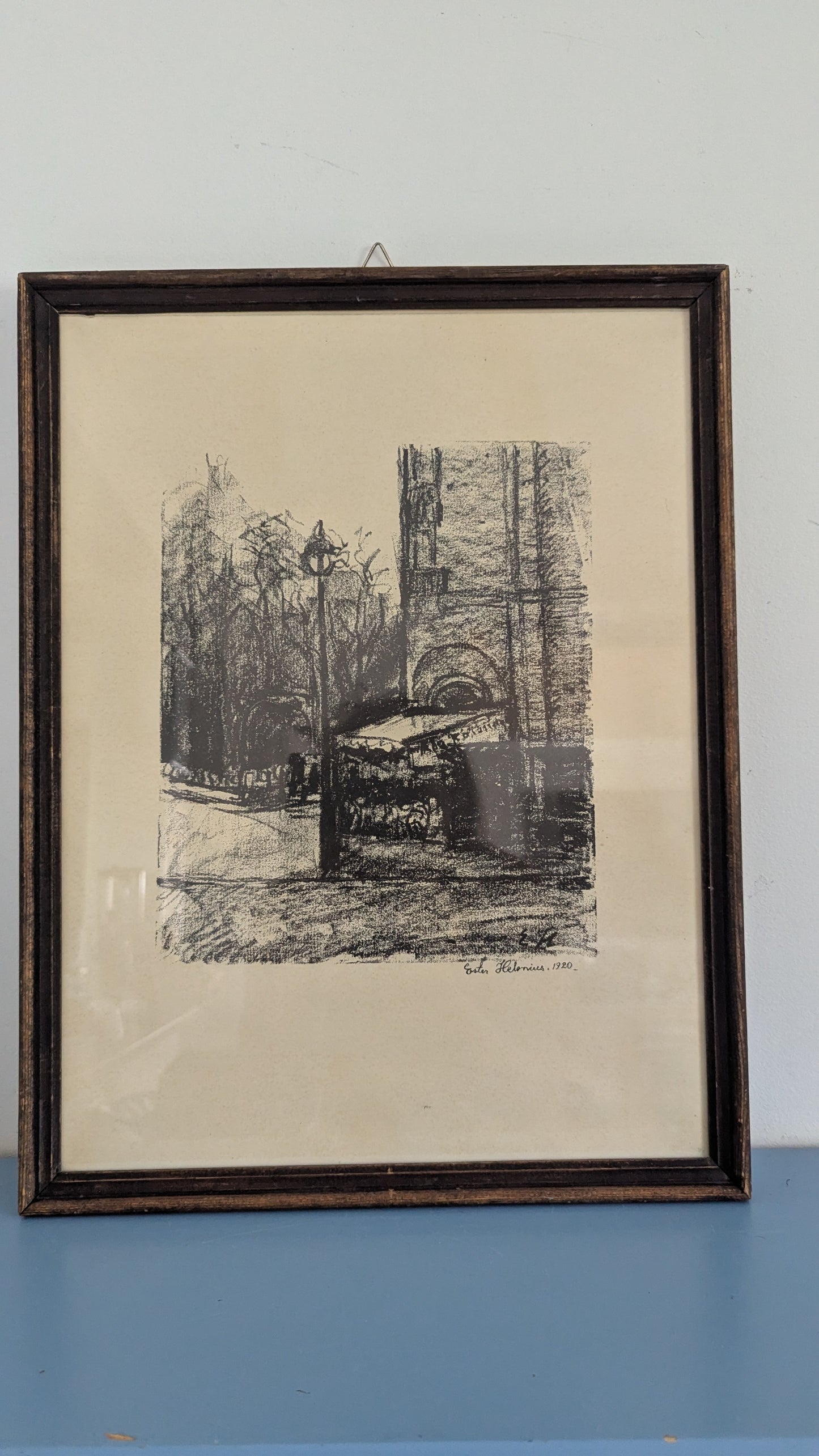 Ester Helenius - Rotonden Kulmaus (Signeerattu Grafiikka 1920)