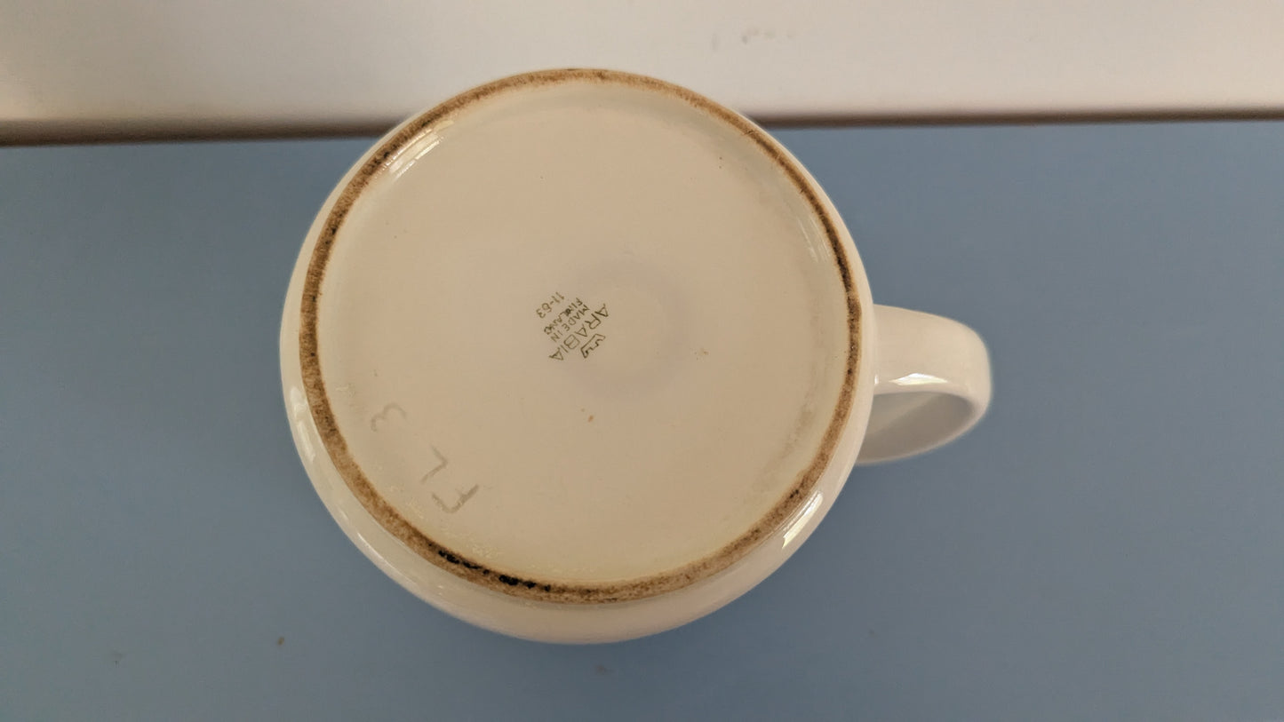 Arabia Mirja Maitokannu / Kannu (1962-1972, Kaj Franck)