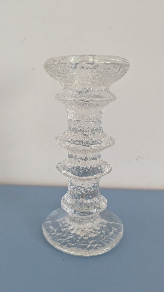 Iittala Festivo Kynttilänjalka (4-solmua, Signeerattu, Timo Sarpaneva)