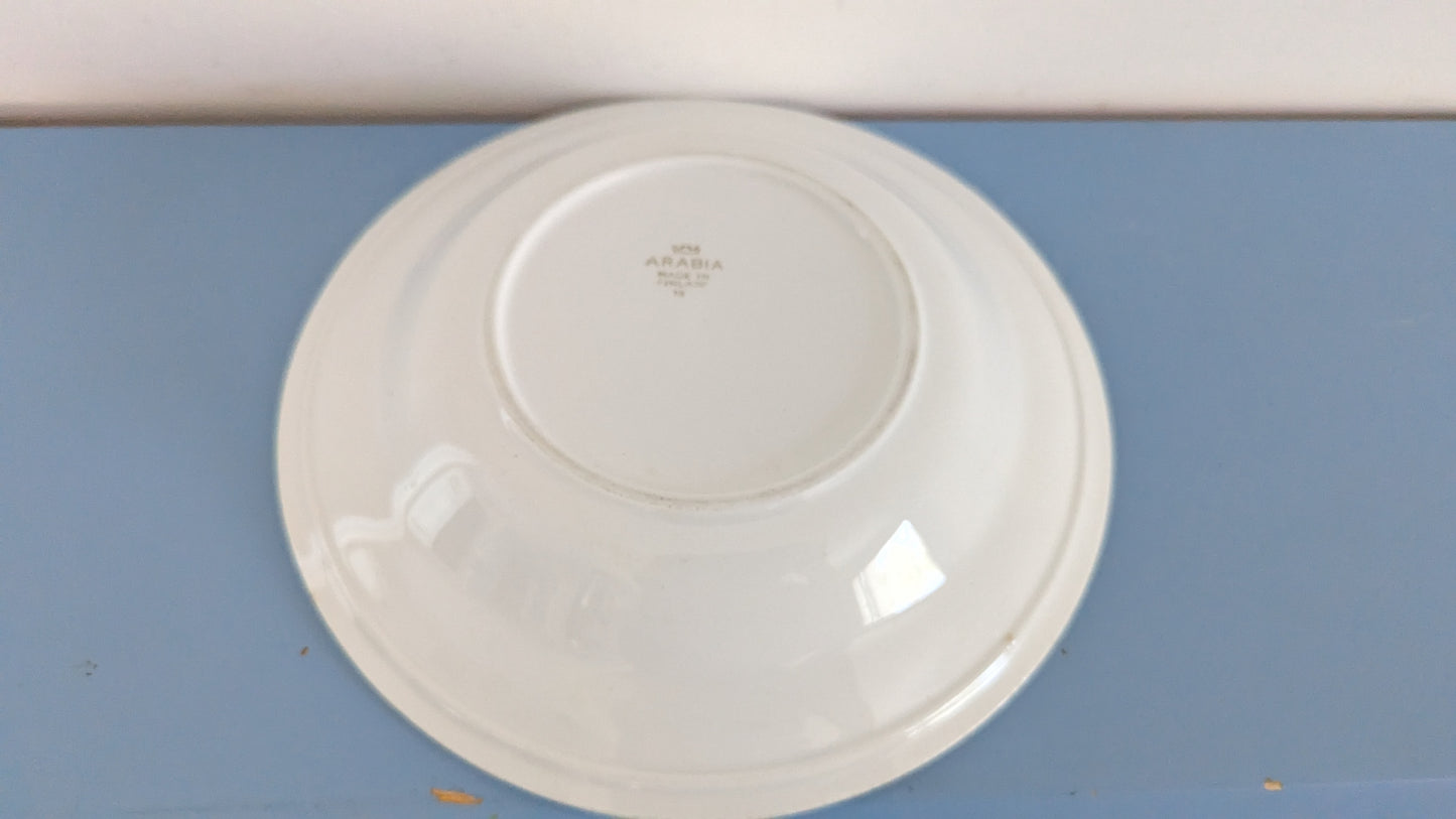 Arabia Arki Kultareuna Keittolautanen (2kpl, 1968-1973, Raija Uosikkinen)