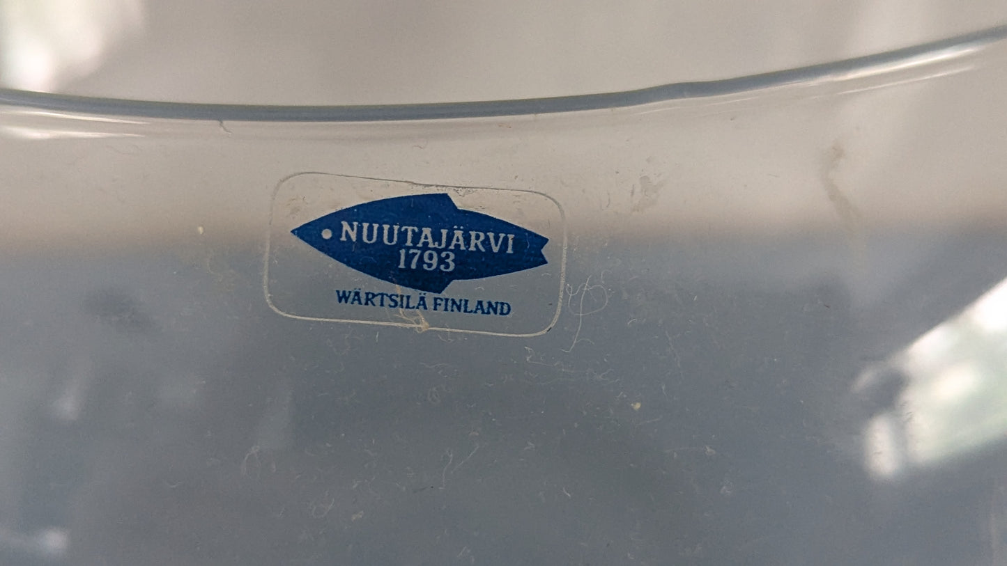 Nuutajärvi - Fiesta Salaattikulho / Malja (1980-luku, Alkuperäisessä Paketissa)