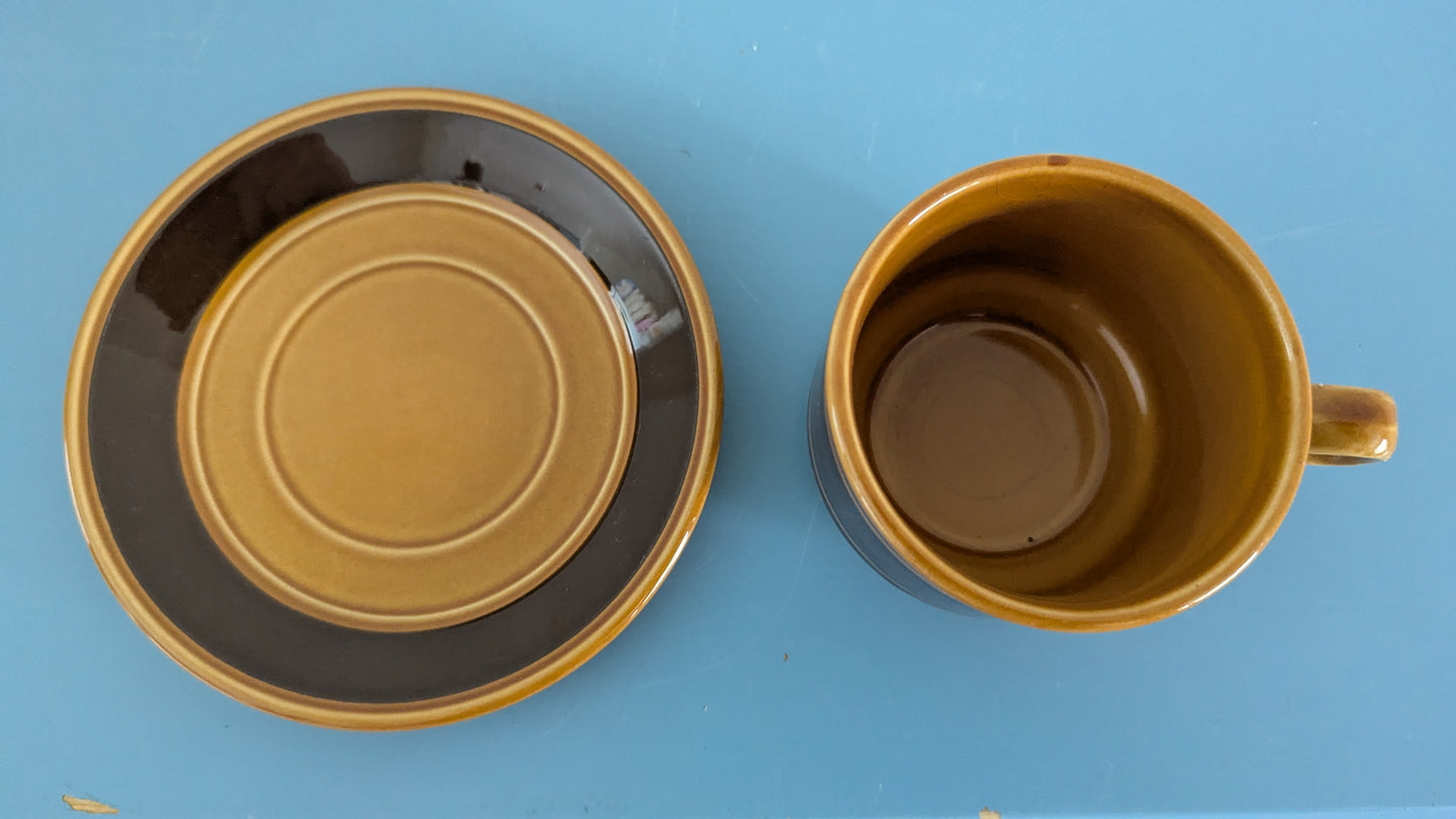 Staffordshire / Royal Alma - Kahviastiasto Kuudelle Hengelle (12-osaa, 1970-luku)