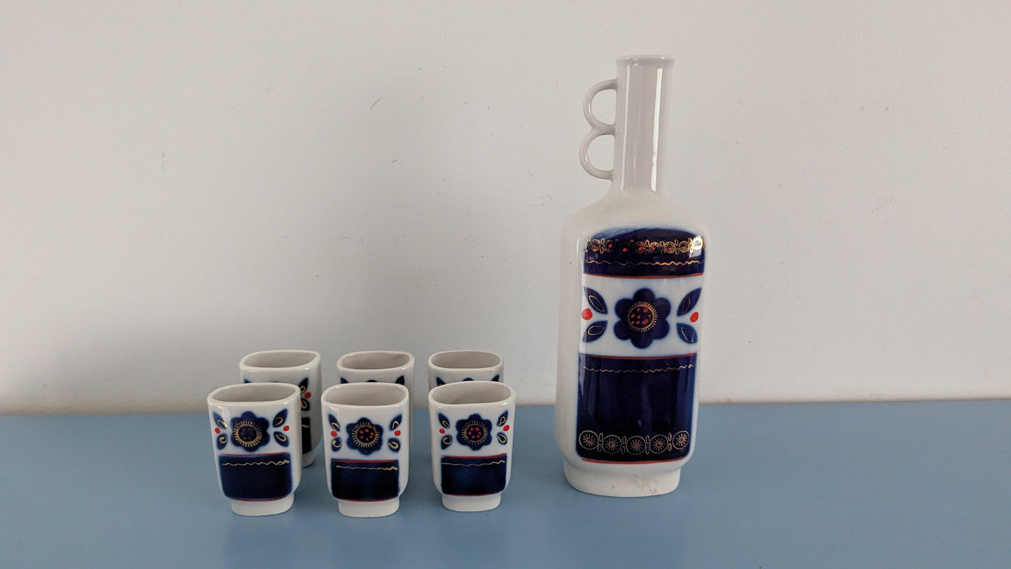 Gorodnitsa - Karahvi ja 6kpl Snapsilaseja (1970-luku)