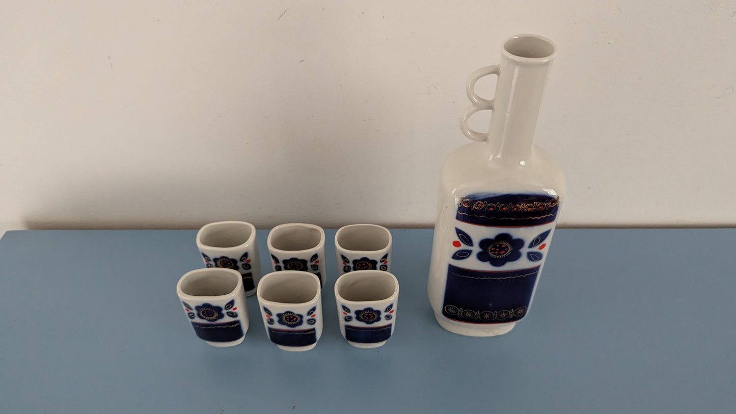 Gorodnitsa - Karahvi ja 6kpl Snapsilaseja (1970-luku)