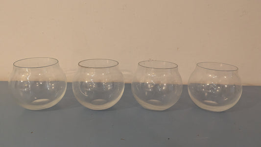 Iittala Aroma / i-102 Lasi (4kpl, 1956-1981, 10cl, Timo Sarpaneva)