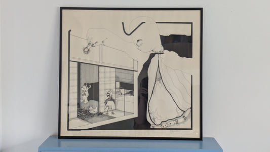 Raimo Kanerva - Signeerattu Grafiikka (1969)