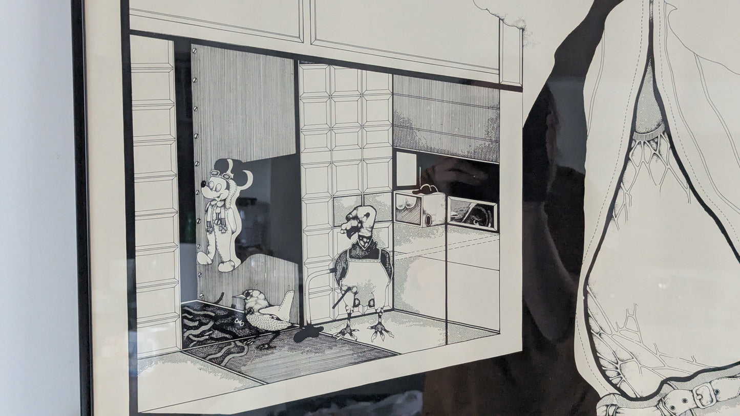 Raimo Kanerva - Signeerattu Grafiikka (1969)