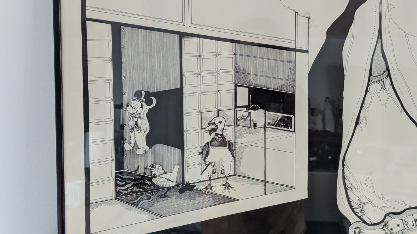 Raimo Kanerva - Signeerattu Grafiikka (1969)