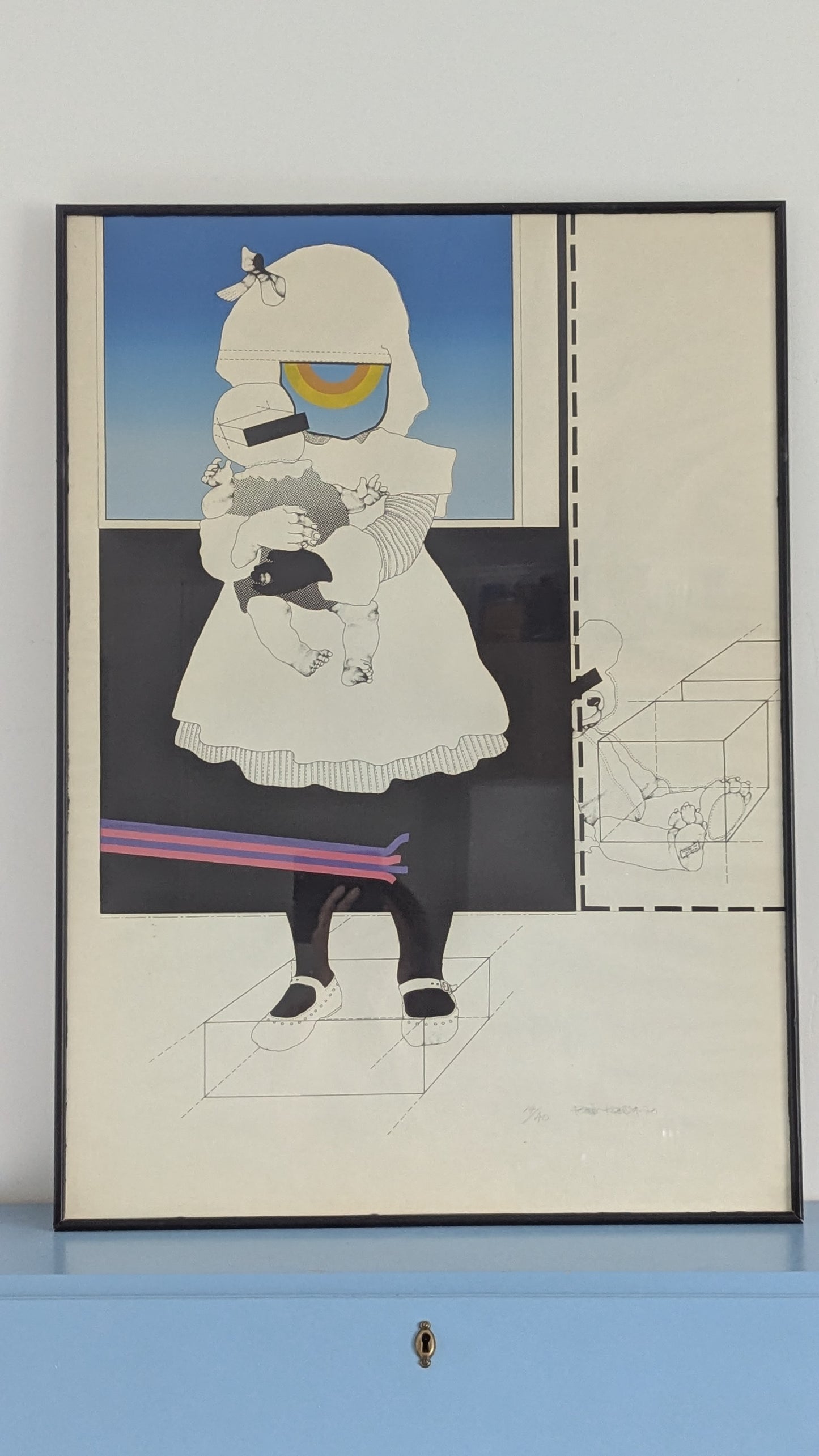 Raimo Kanerva - Signeerattu Grafiikka (1970, 14/40)