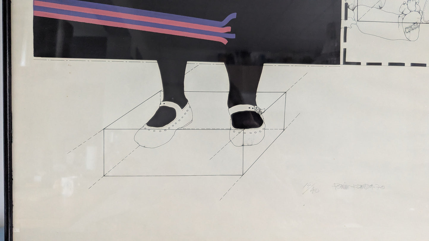 Raimo Kanerva - Signeerattu Grafiikka (1970, 14/40)