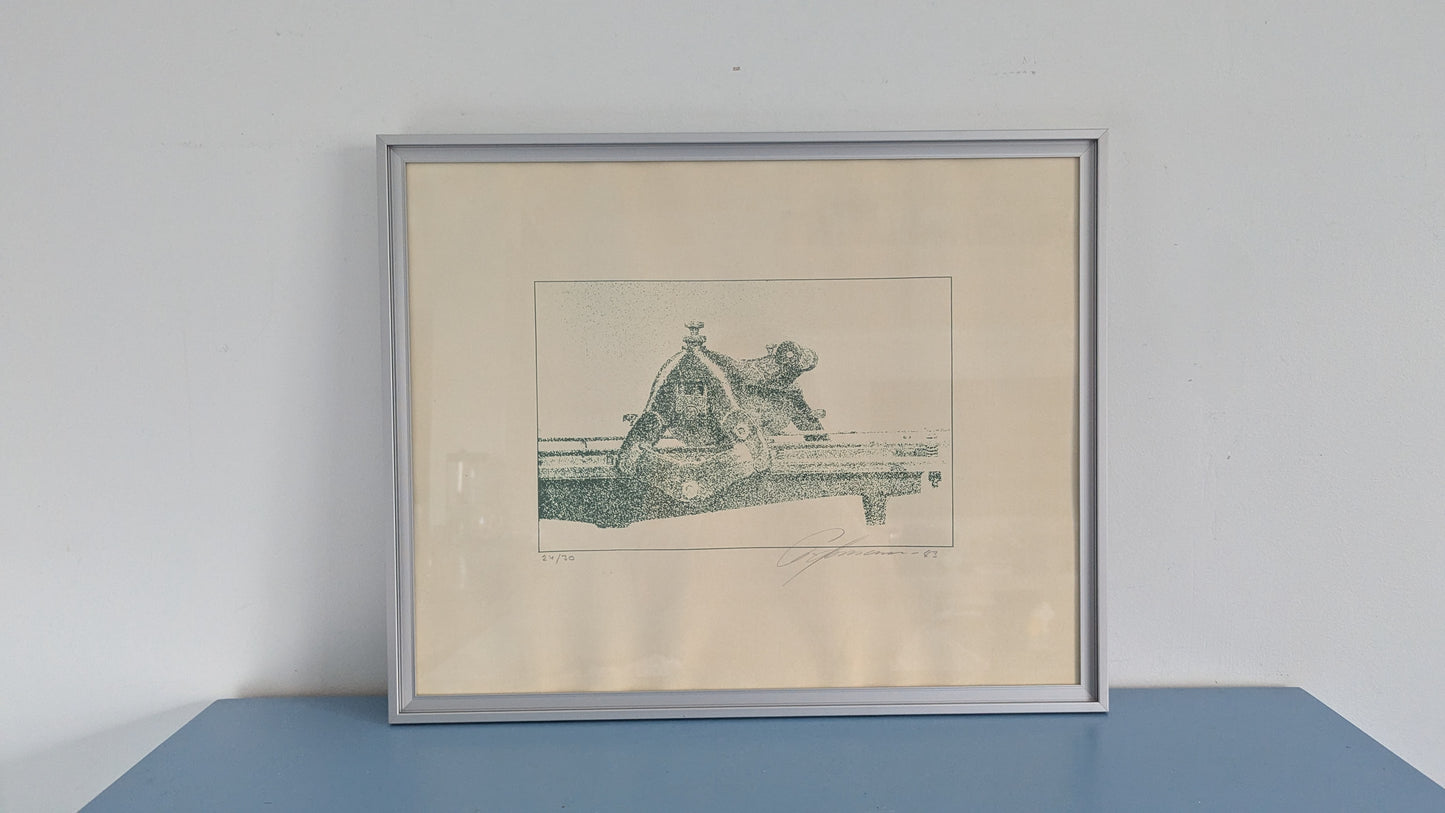 Signeerattu ja Numeroitu Grafiikka (1983, 24/30)