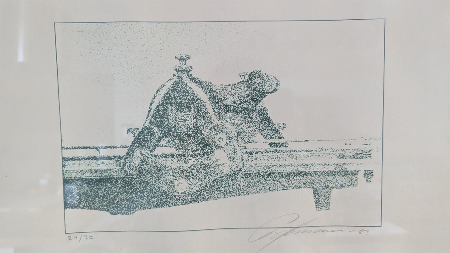 Signeerattu ja Numeroitu Grafiikka (1983, 24/30)