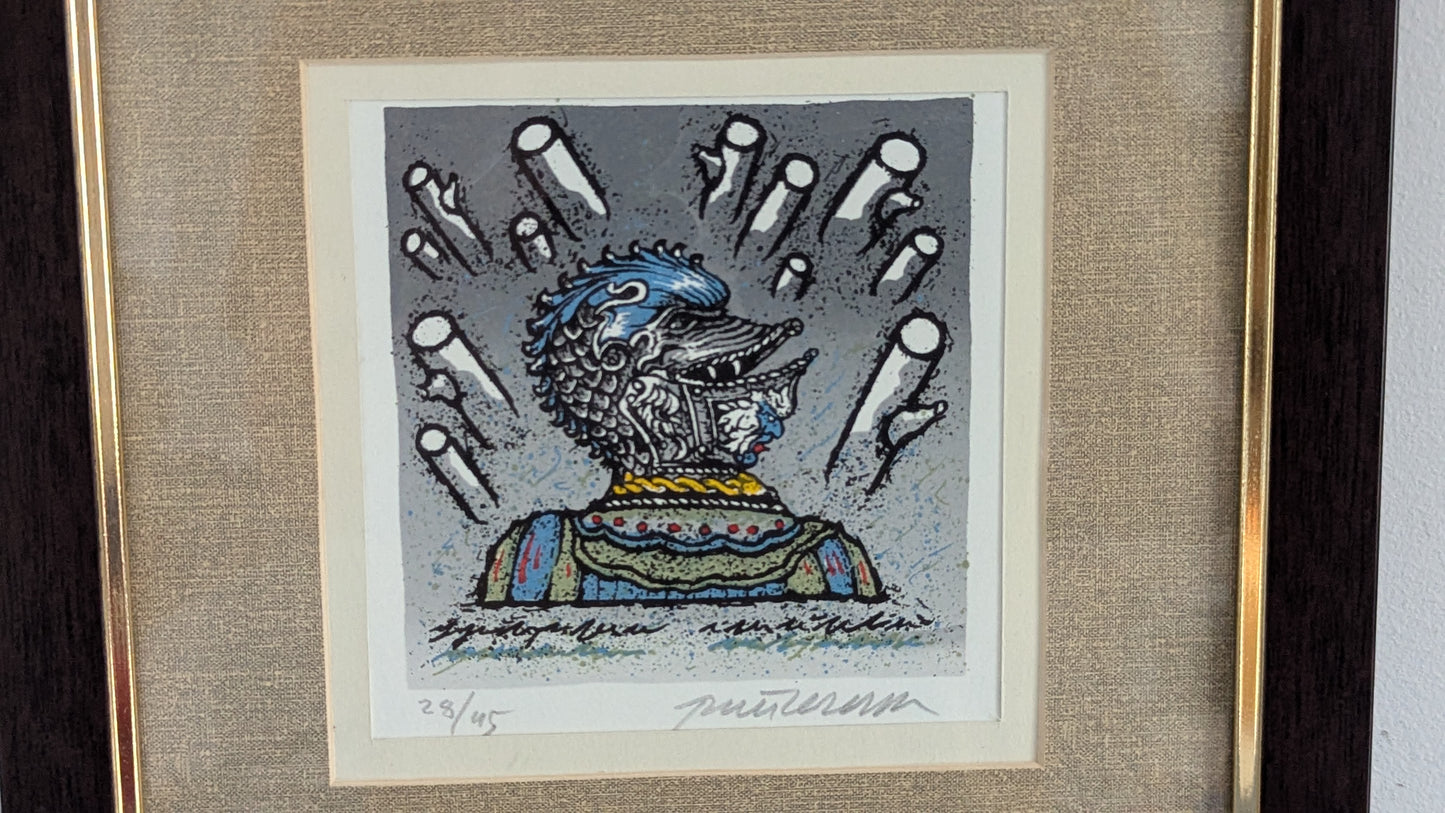 Raimo Kanerva - Signeerattu Grafiikka (1995, 28/45)