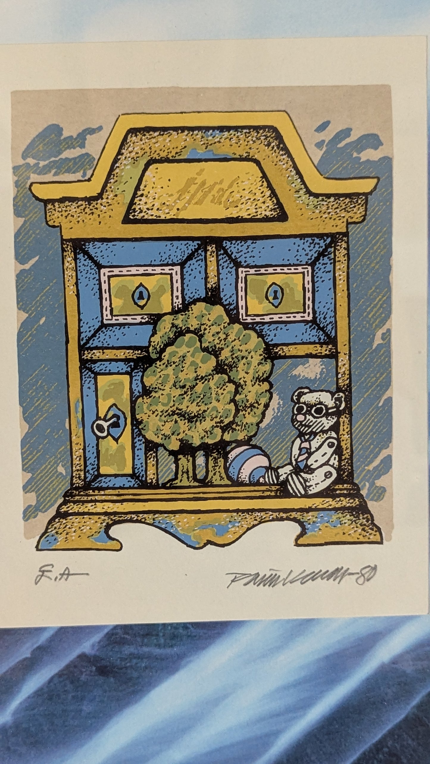 Raimo Kanerva - Signeerattu Grafiikka (1980)