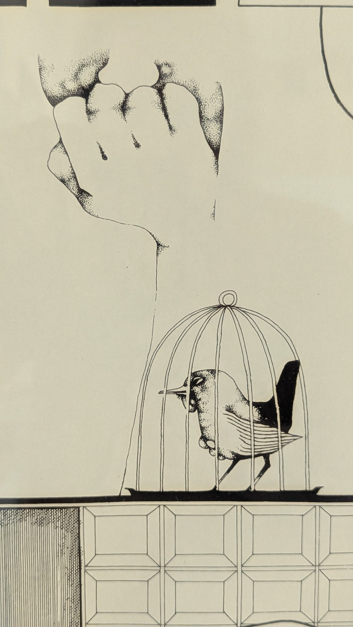 Raimo Kanerva - Signeerattu Grafiikka (1969, 6/25)