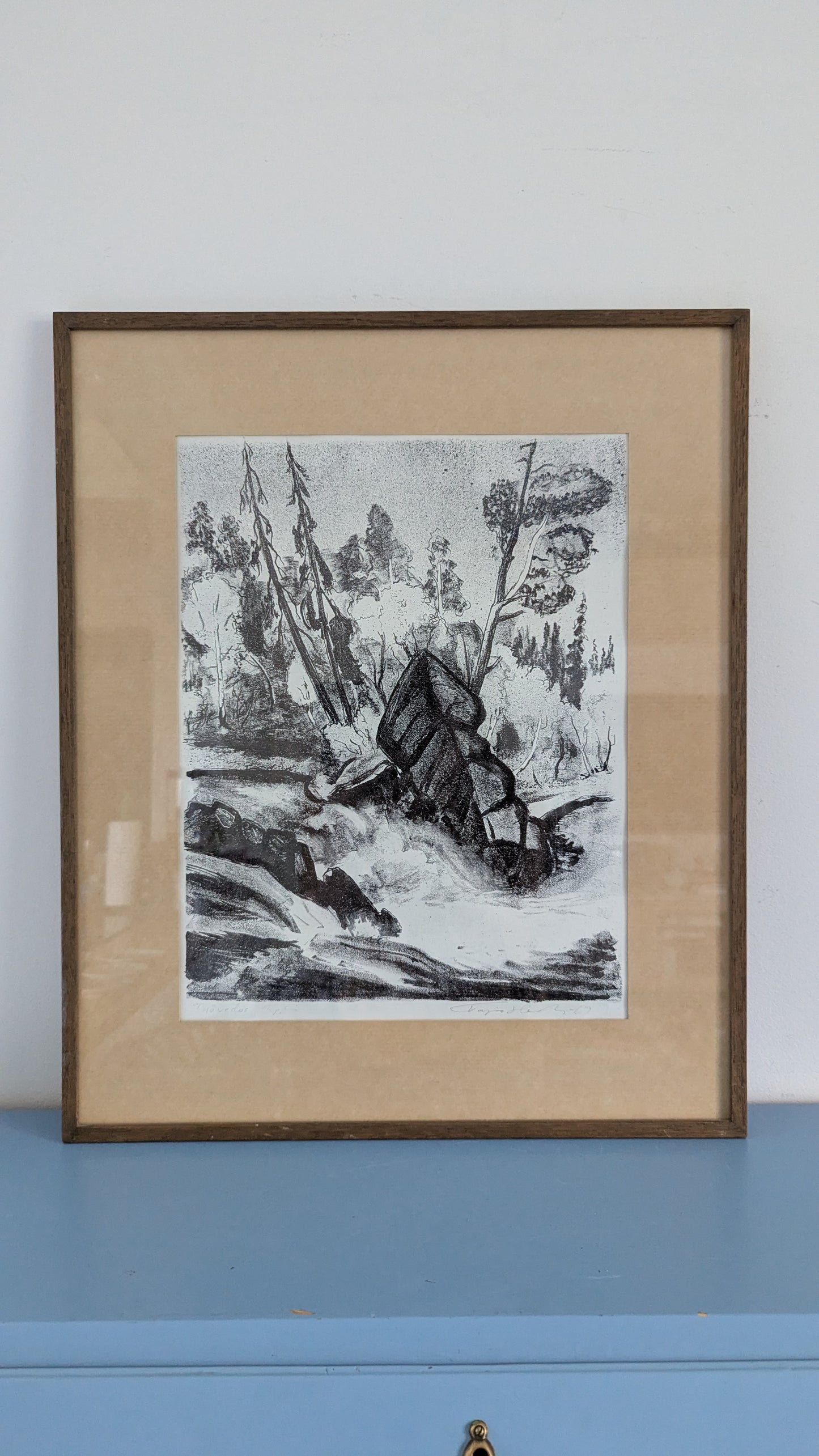 Tapio Haili - Signeerattu Grafiikka (1969, Työvedos)