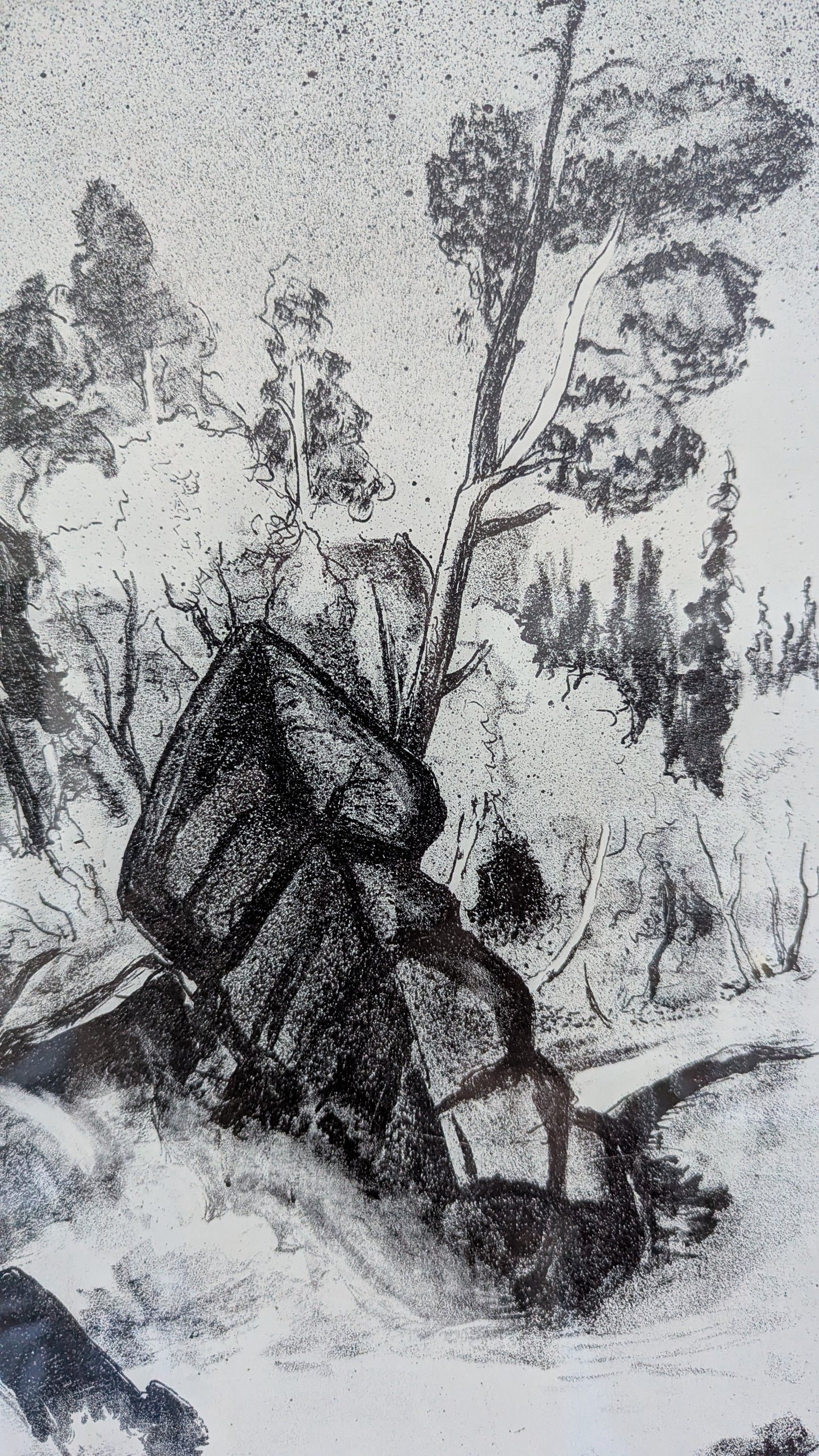 Tapio Haili - Signeerattu Grafiikka (1969, Työvedos)