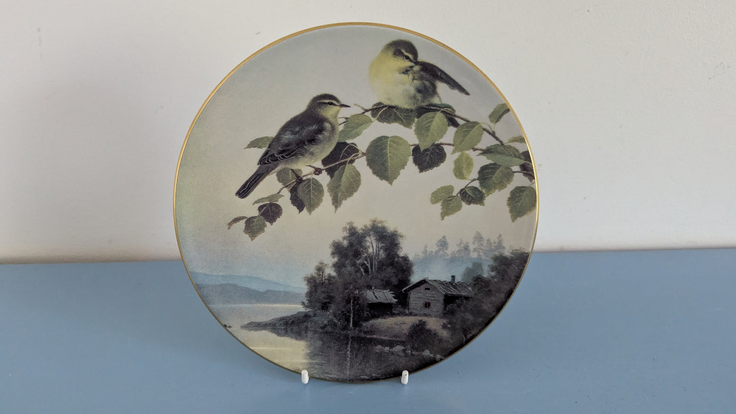 Arabia Pajulintuja Seinälautanen Nro 6 (Ferdinand von Wright)