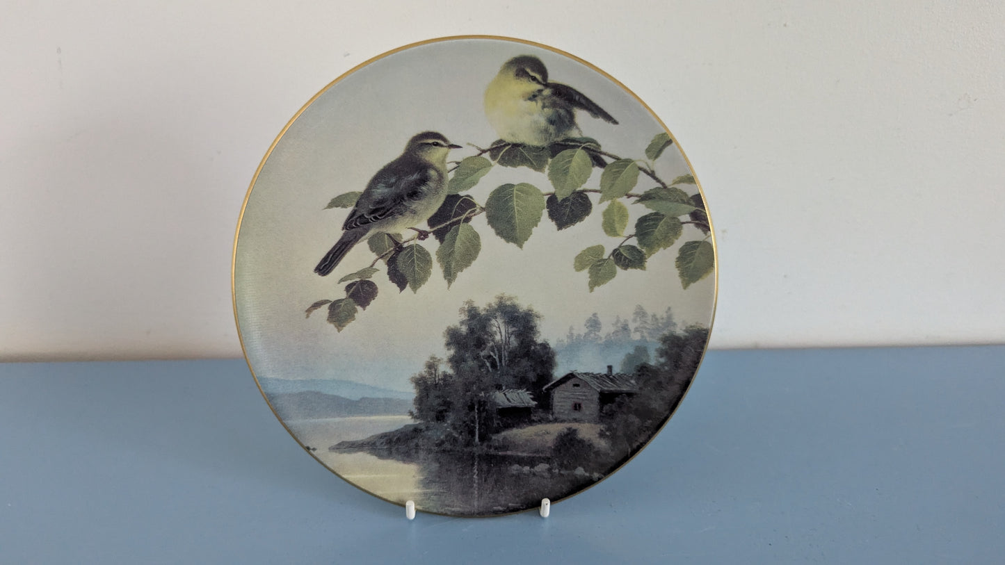 Arabia Pajulintuja Seinälautanen Nro 6 (Ferdinand von Wright)