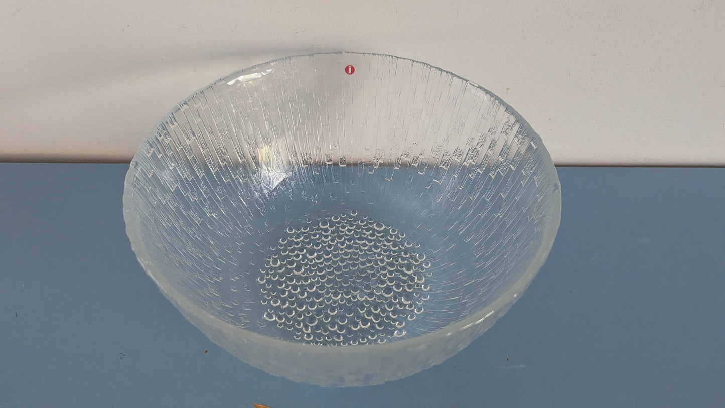Iittala Ultima Thule Tarjoilukulho / Salaattikulho (Tapio Wirkkala)