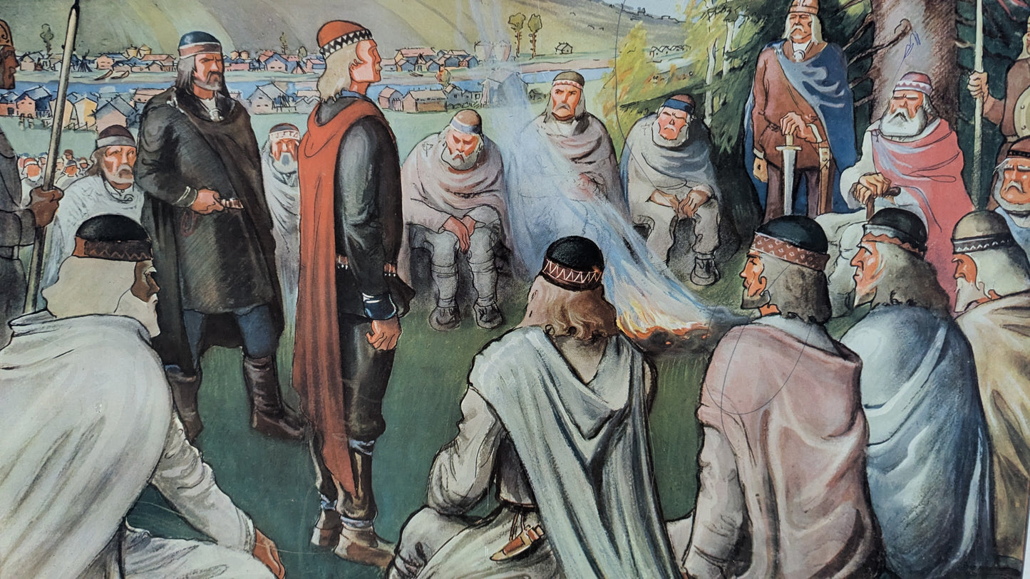 Opetustaulu - Käräjät Kehäkivillä (1935, Aarno Karimo)