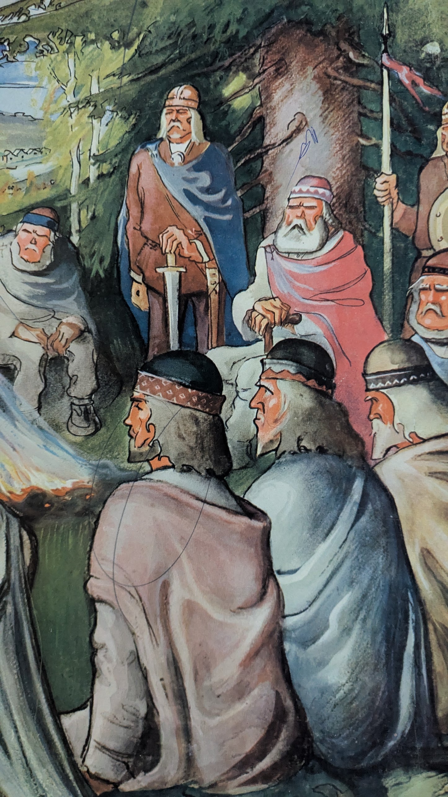 Opetustaulu - Käräjät Kehäkivillä (1935, Aarno Karimo)