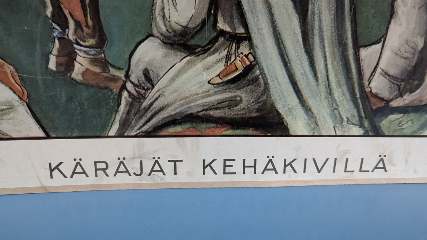 Opetustaulu - Käräjät Kehäkivillä (1935, Aarno Karimo)