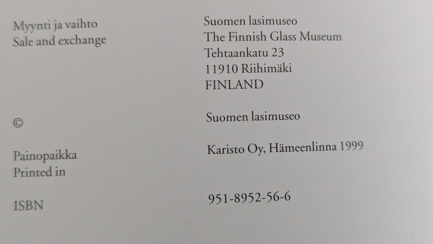 Lasitutkimuksia XII - Kristalli (1999)