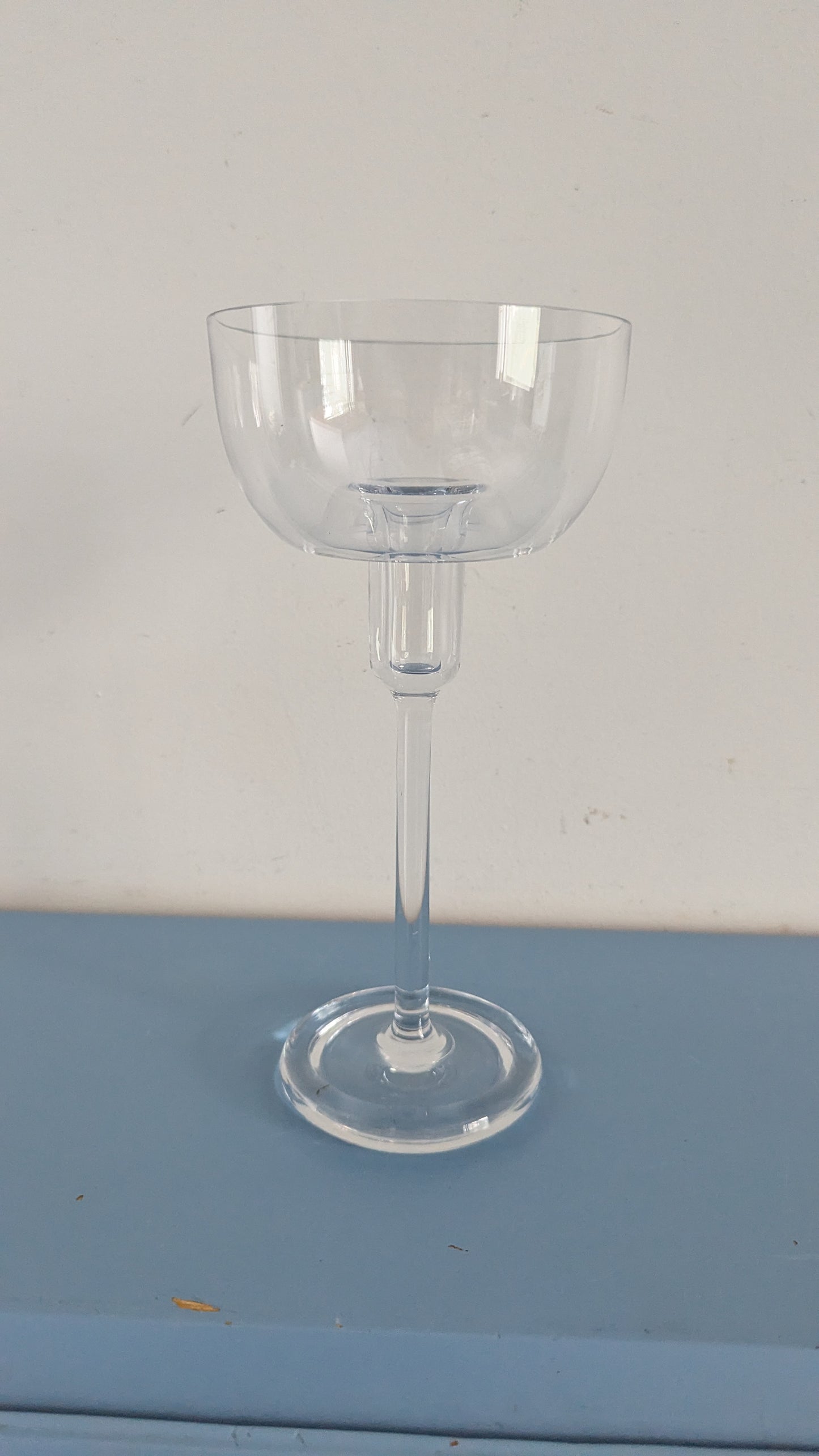 Riihimäen lasi Olympos Kynttilänjalka (1974-1976, Nanny Still)