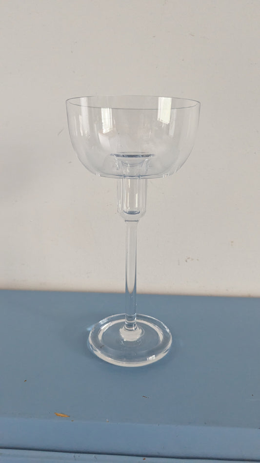 Riihimäen lasi Olympos Kynttilänjalka (1974-1976, Nanny Still)