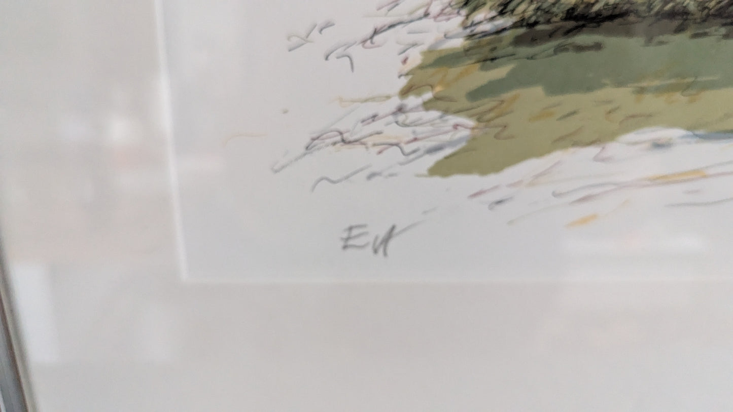 Raimo Kanerva - Lappi TL (Signeerattu Grafiikka 1983)