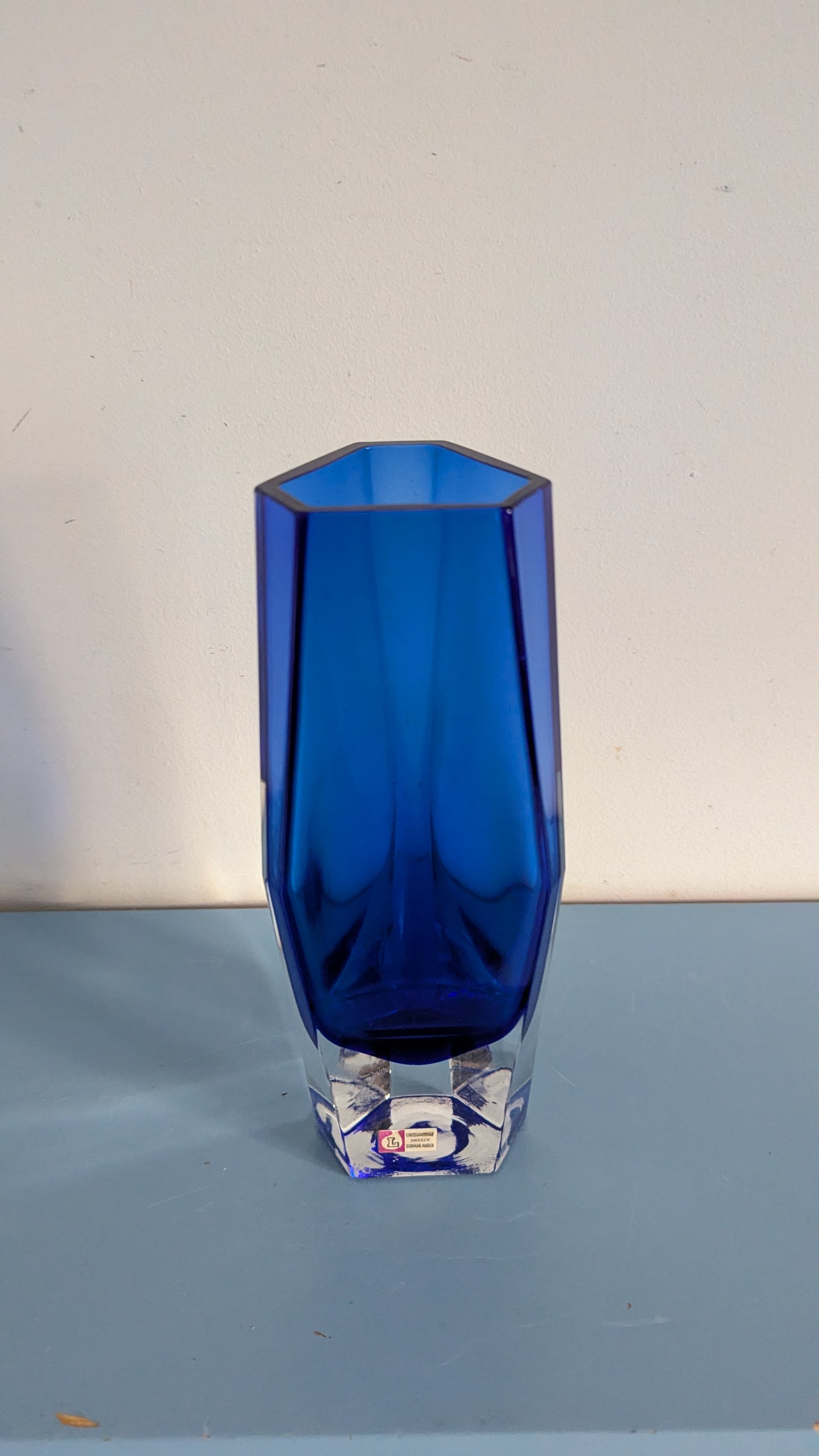 Lindshammar - Kuusikulmainen Maljakko (Gunnar Ander, Tarralla)