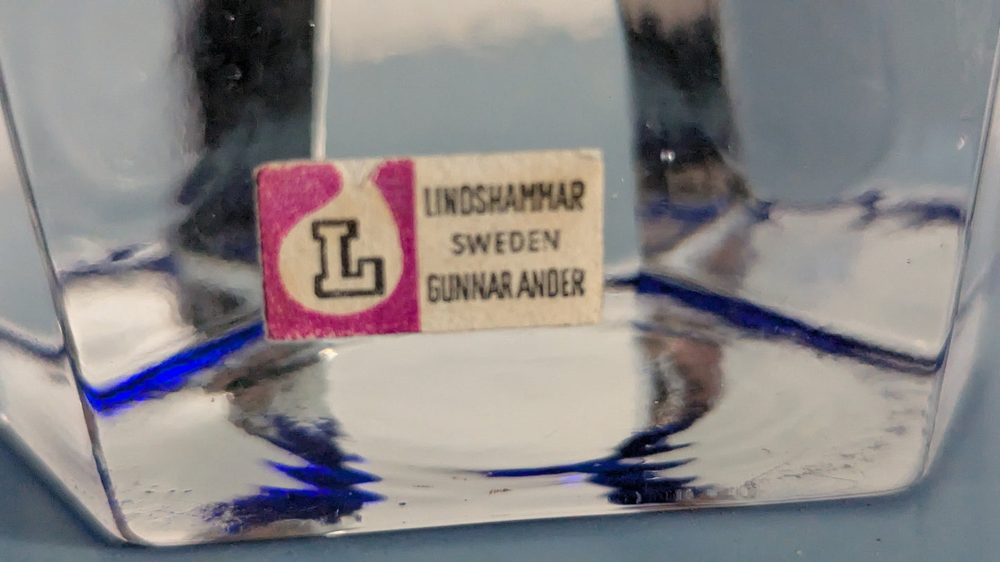 Lindshammar - Kuusikulmainen Maljakko (Gunnar Ander, Tarralla)