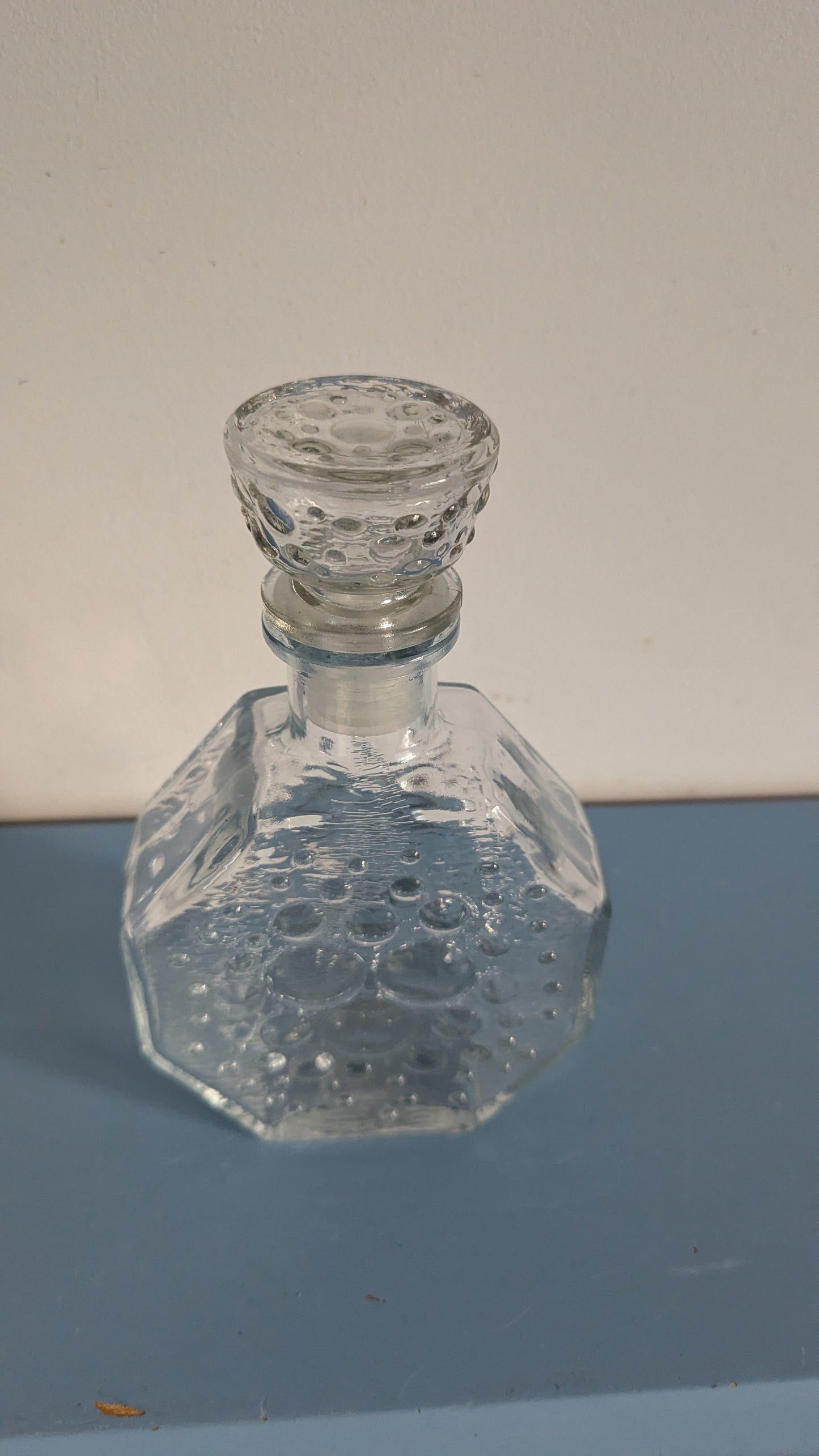 Riihimäen Lasi - Kylpysuolapullo Korkilla