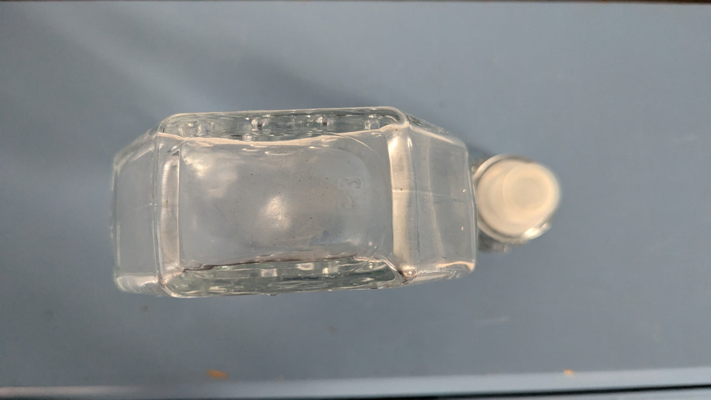 Riihimäen Lasi - Kylpysuolapullo Korkilla