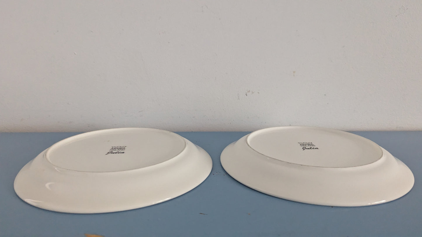 Arabia Julia Leipälautanen / Leivoslautanen (2kpl)