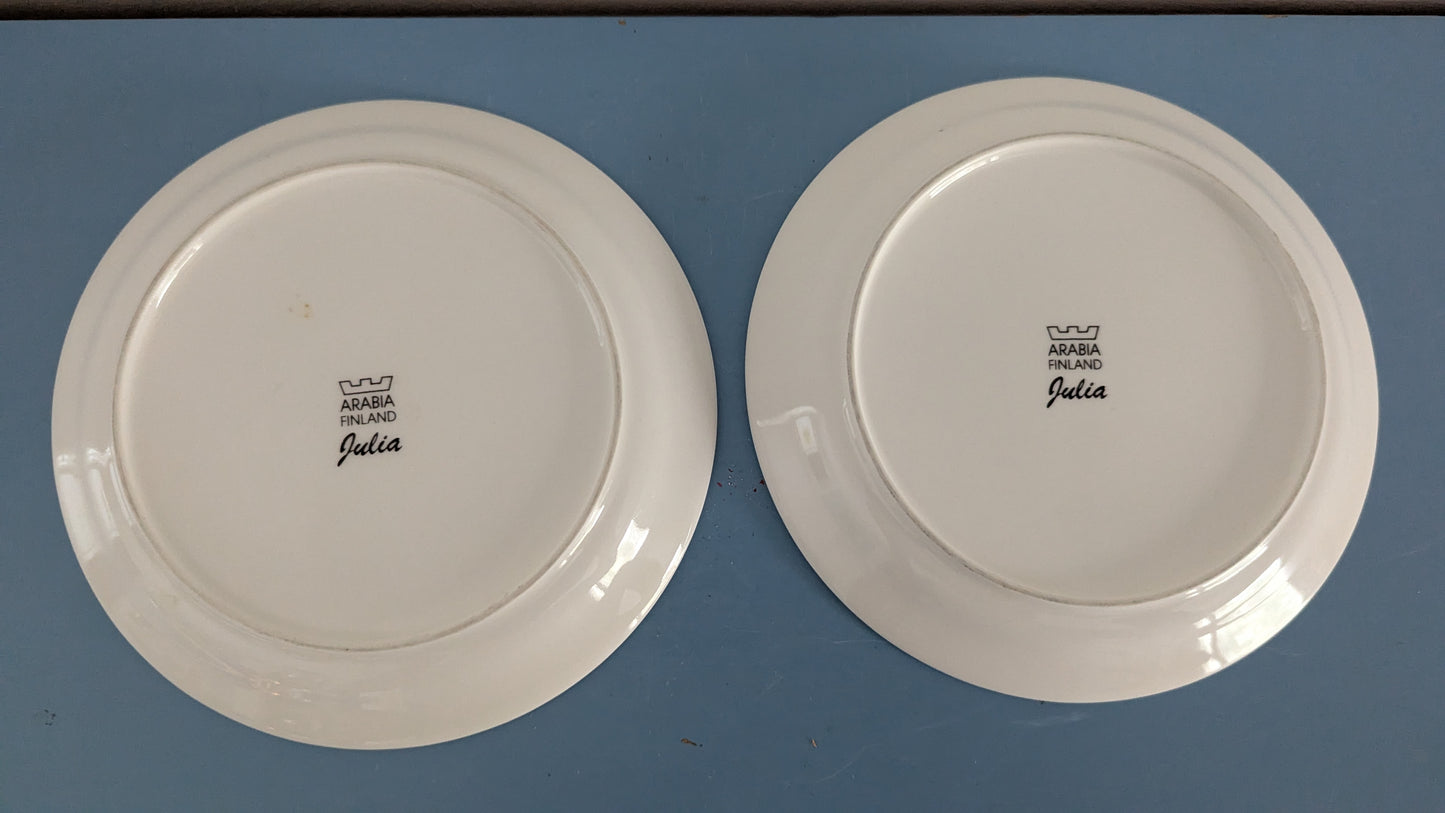 Arabia Julia Leipälautanen / Leivoslautanen (2kpl)