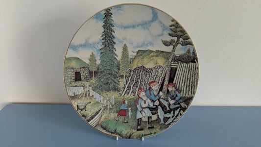 Arabia - Arabia Art 1982 Seinälautanen (Halk. 29.5cm, Andreas Alariesto)