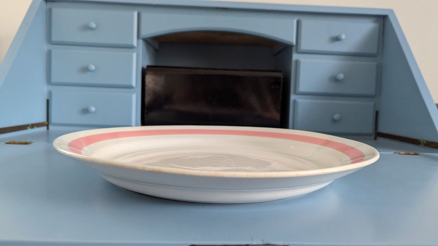 Arabia Punavalko Tarjoilulautanen (ISO, 1960-1966, Kurt Ekholm)