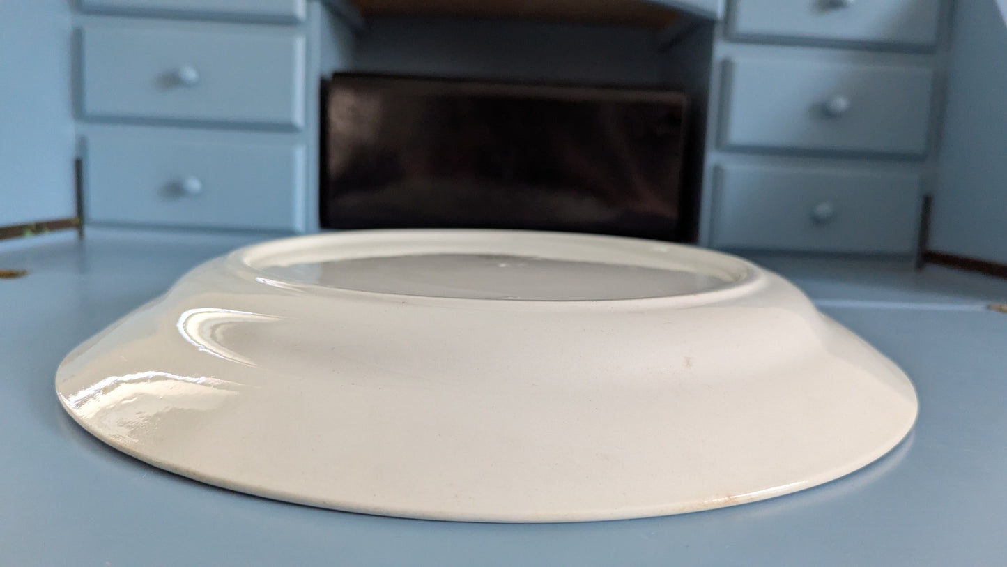 Arabia Punavalko Tarjoilulautanen (ISO, 1960-1966, Kurt Ekholm)