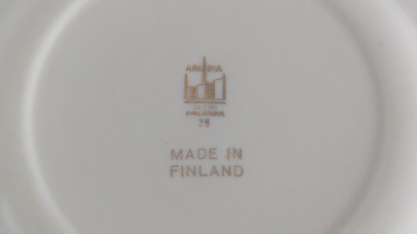 Arabia Ihanne Leivoslautanen / Leipälautanen (6kpl, Olga Osol, 1940-1956)