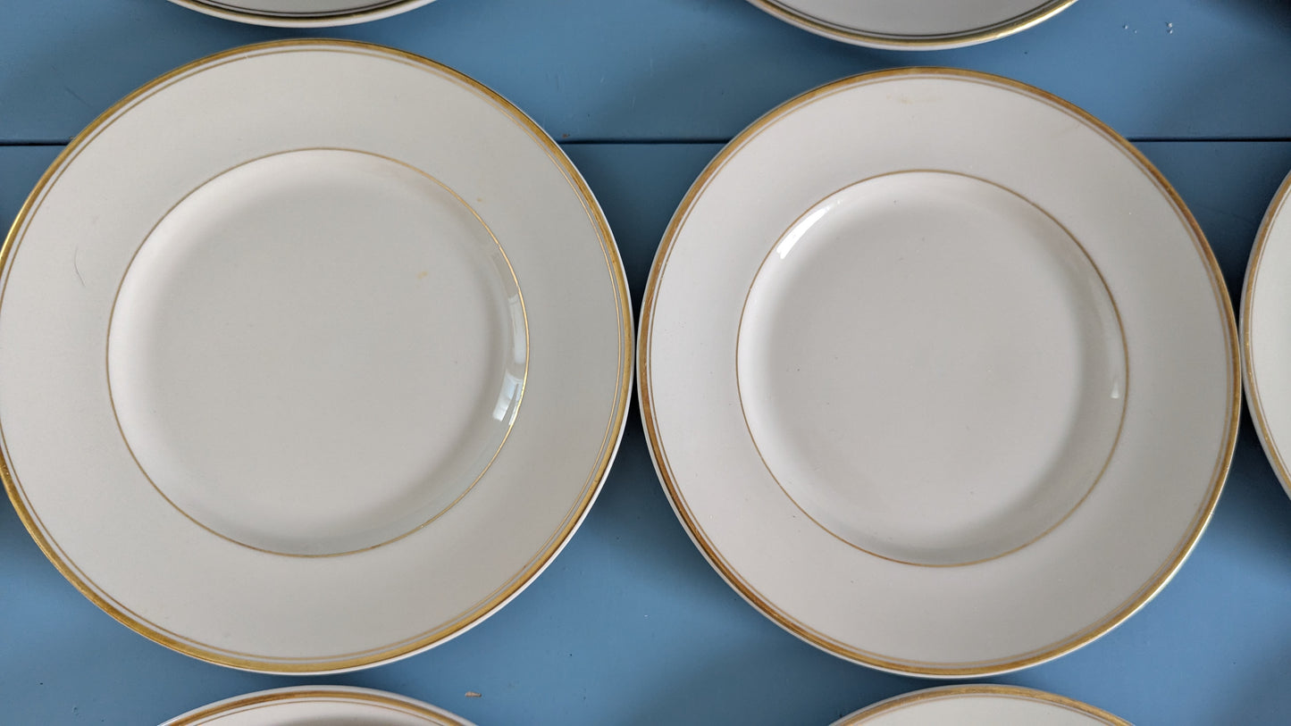 Arabia Ihanne Salaattilautanen / Alkuruokalautanen (13kpl, Olga Osol, 1940-1956)