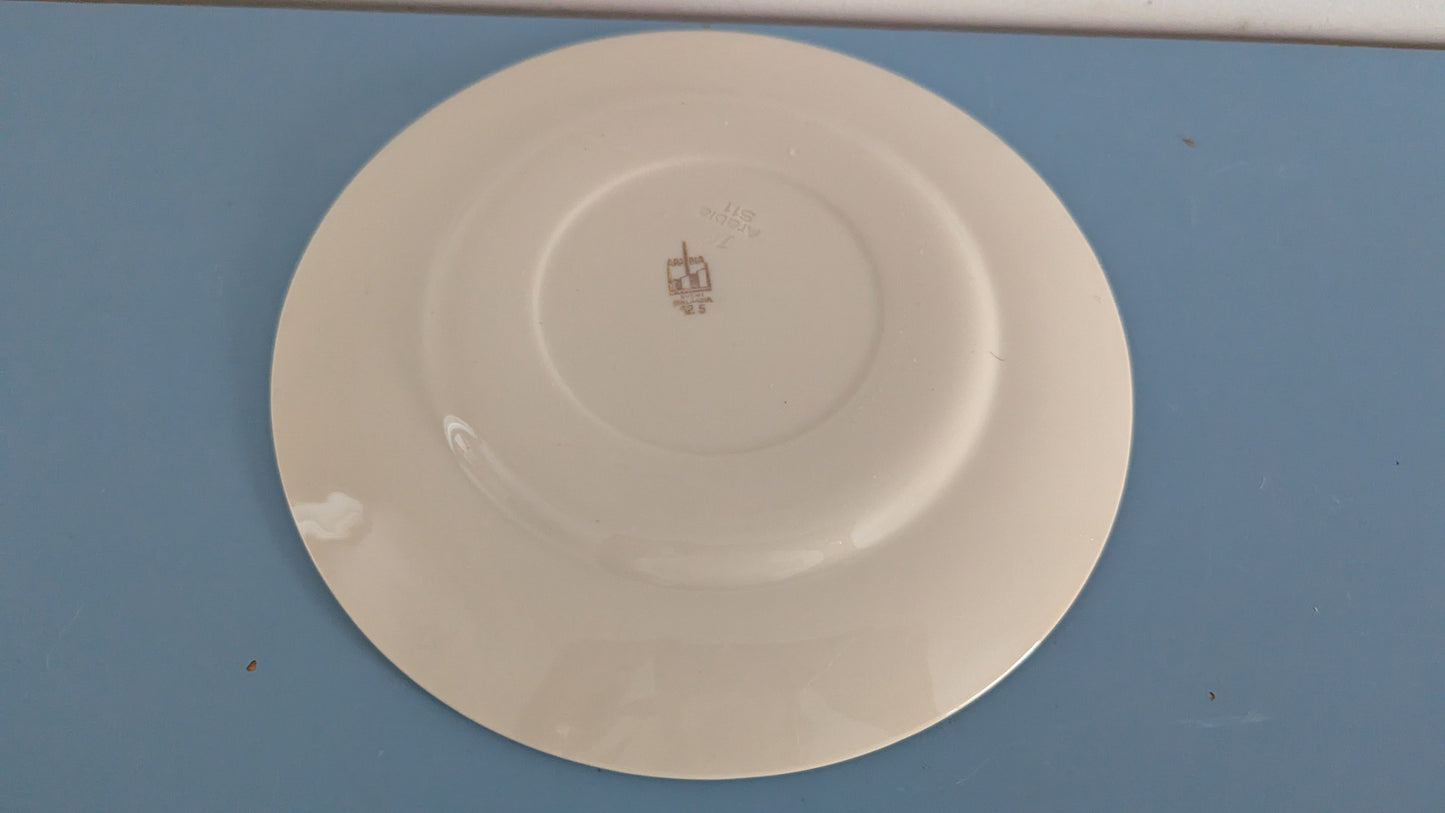 Arabia Ihanne Salaattilautanen / Alkuruokalautanen (13kpl, Olga Osol, 1940-1956)