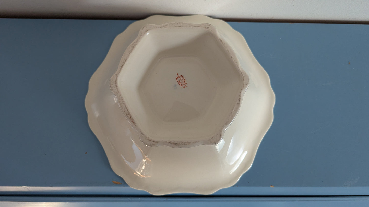 Arabia AG-Mallin Hedelmäkulho / Jalallinen Tarjoilukulho (1930-luku)