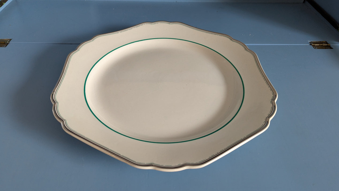 Arabia AG-Mallin Tarjoilulautanen (ISO, Halkaisija: 35cm, 1930-luku)